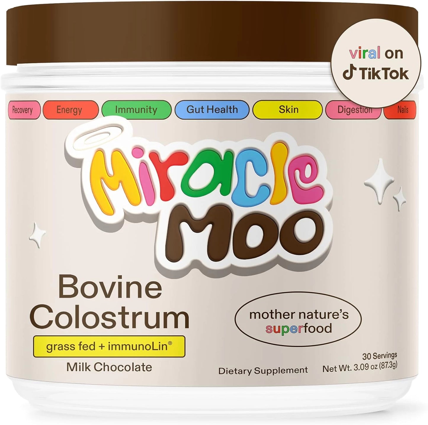 Miracle Moo Calostro Bovino Chocolate